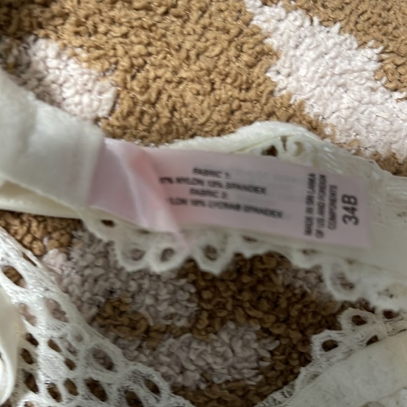 Vintage Sz 34B white lace teddy - Picture 6 of 6